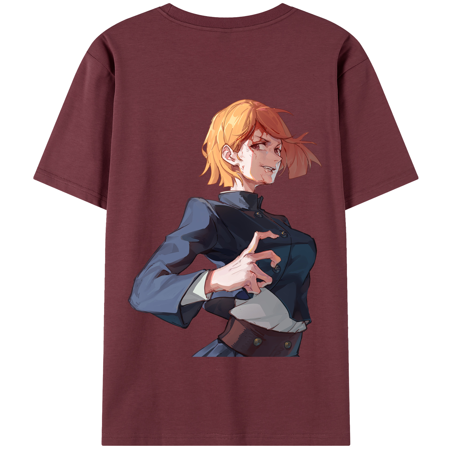 （画像用） 呪術廻戦 Jujutsu Kaisen 綿100％半袖Tシャツ（背面プリント）